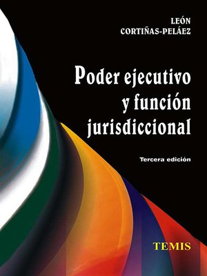 cover image of Poder ejecutivo y función jurisdiccional